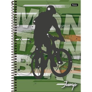 Caderno 01x1 Capa Dura Jump 96 Folhas-022054-25511