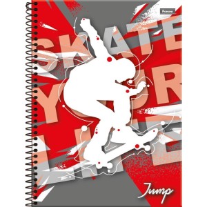 Caderno 01x1 Capa Dura Jump 96 Folhas-022054-32768