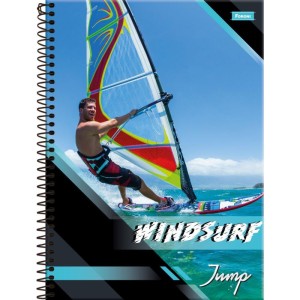 Caderno 01x1 Capa Dura Jump 96 Folhas-022054-32786