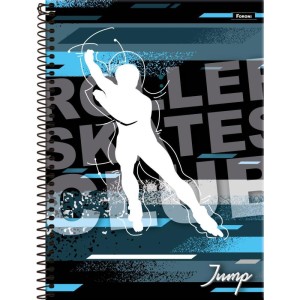 Caderno 01x1 Capa Dura Jump 96 Folhas-022054-86161