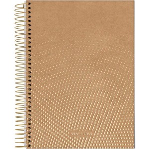 Caderno 01x1 Capa Dura Kraft Gold 80fls.-098205-77746