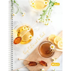 Caderno 01x1 Capa Dura Like It 80fls.-098419-41285