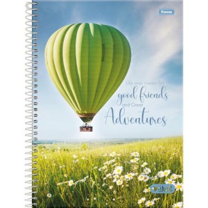 Caderno 01x1 Capa Dura Like It 80fls.-098419-69541