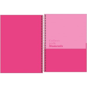 Caderno 01x1 Capa Dura Love Pink 80fls.-081306-94349