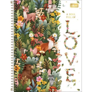 Caderno 01x1 Capa Dura Loveland 80fls.-087006-75681