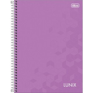 Caderno 01x1 Capa Dura Lunix 80fls.-098300-77434