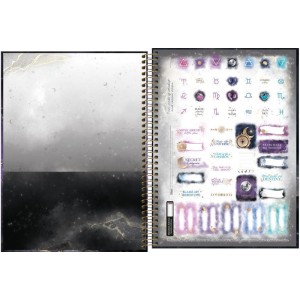 Caderno 01x1 Capa Dura Magic 80fls.-078678-11217