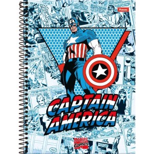 Caderno 01x1 Capa Dura Marvel Comics 80fls.-087128-62040