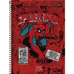 Caderno 01x1 Capa Dura Marvel Comics 80fls.-087128-71592