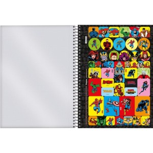 Caderno 01x1 Capa Dura Marvel Comics 80fls.-087128-79466