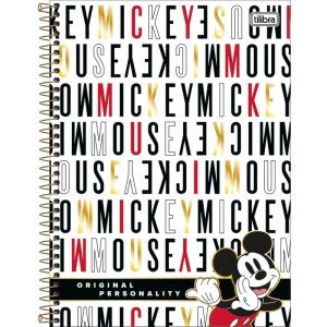 Caderno 01x1 Capa Dura Mickey 80fls.-081225-31952