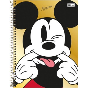 Caderno 01x1 Capa Dura Mickey 80fls.-081225-66300