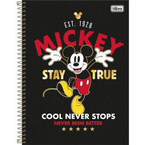 Caderno 01x1 Capa Dura Mickey 80fls.-081225-87957