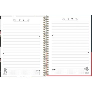 Caderno 01x1 Capa Dura Mickey 80fls.-081225-99778