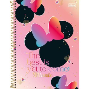 Caderno 01x1 Capa Dura Minnie 80fls.-081219-11316