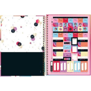 Caderno 01x1 Capa Dura Minnie 80fls.-081219-16176