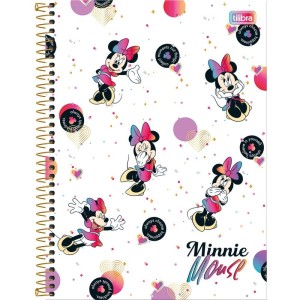 Caderno 01x1 Capa Dura Minnie 80fls.-081219-20822