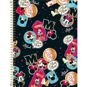 Caderno 01x1 Capa Dura Minnie Core 80fls.-098253-21214