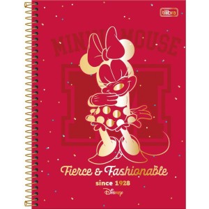 Caderno 01x1 Capa Dura Minnie Core 80fls.-098253-50924