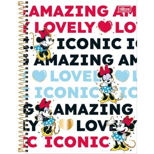 Caderno 01x1 Capa Dura Minnie Core 80fls.-098253-75143