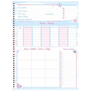 Caderno 01x1 Capa Dura Mulher 80f-086315-59415