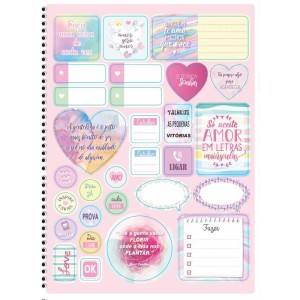 Caderno 01x1 Capa Dura Mulher 80f-086315-69403