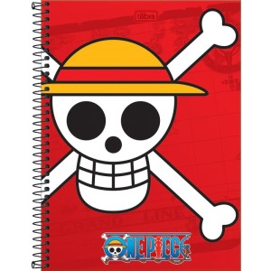 Caderno 01x1 Capa Dura One Piece 80fls.-091620-39571