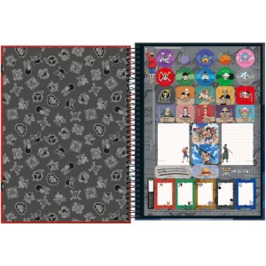 Caderno 01x1 Capa Dura One Piece 80fls.-091620-93552