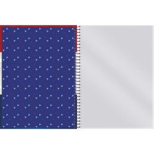 Caderno 01x1 Capa Dura Paris Saint Germain 80fls.-098343-35574