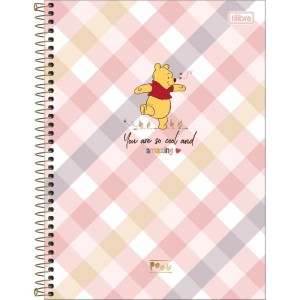 Caderno 01x1 Capa Dura Pooh Connect 80fls.-081232-56779