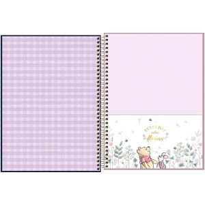 Caderno 01x1 Capa Dura Pooh Connect 80fls.-081232-62108