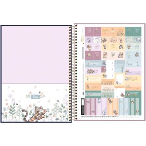 Caderno 01x1 Capa Dura Pooh Connect 80fls.-081232-66275