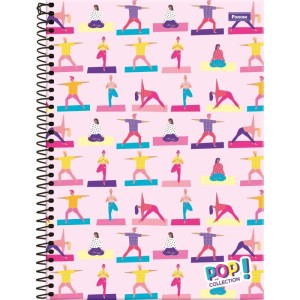 Caderno 01x1 Capa Dura Pop Collection 96 Folhas-050945-21365