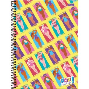 Caderno 01x1 Capa Dura Pop Collection 96 Folhas-050945-28231