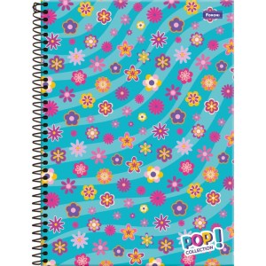 Caderno 01x1 Capa Dura Pop Collection 96 Folhas-050945-93723