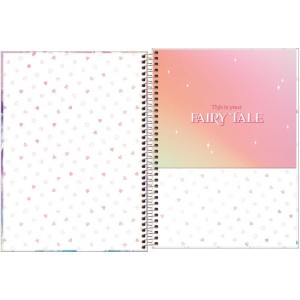 Caderno 01x1 Capa Dura Princesas 80fls.-096287-24401