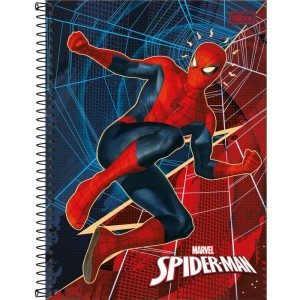 Caderno 01x1 Capa Dura Spider-man 80fls.-081246-19924