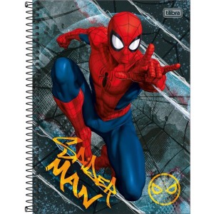 Caderno 01x1 Capa Dura Spider-man 80fls.-081246-91872