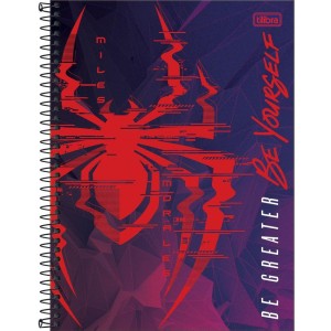 Caderno 01x1 Capa Dura Spider-man Game 80fls.-086995-25204