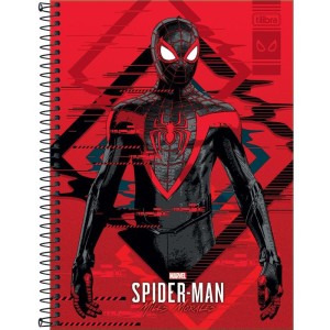 Caderno 01x1 Capa Dura Spider-man Game 80fls.-086995-41896