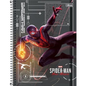 Caderno 01x1 Capa Dura Spider-man Game 80fls.-086995-58853