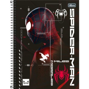 Caderno 01x1 Capa Dura Spider-man Game 80fls.-086995-94811