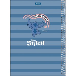 Caderno 01x1 Capa Dura Stitch 80fls.-103492-52221