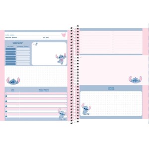 Caderno 01x1 Capa Dura Stitch 80fls.-103492-84038