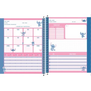 Caderno 01x1 Capa Dura Stitch 80fls.-103492-92706