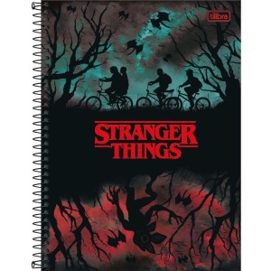 Caderno 01x1 Capa Dura Stranger Things Connect 80fls-096288-64814