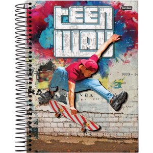 Caderno 01x1 Capa Dura Teen Way 96fls.-066400-96933