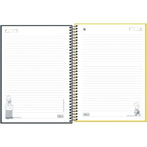 Caderno 01x1 Capa Dura The Simpsons 80fls.-093029-60651