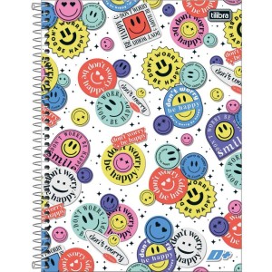 Caderno 01x1 Cp.dura Colegial D+ Feminino 96 Folhas-106970-20787