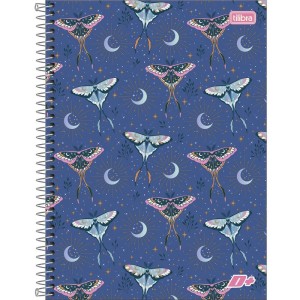 Caderno 01x1 Cp.dura Colegial D+ Feminino 96 Folhas-106970-33031